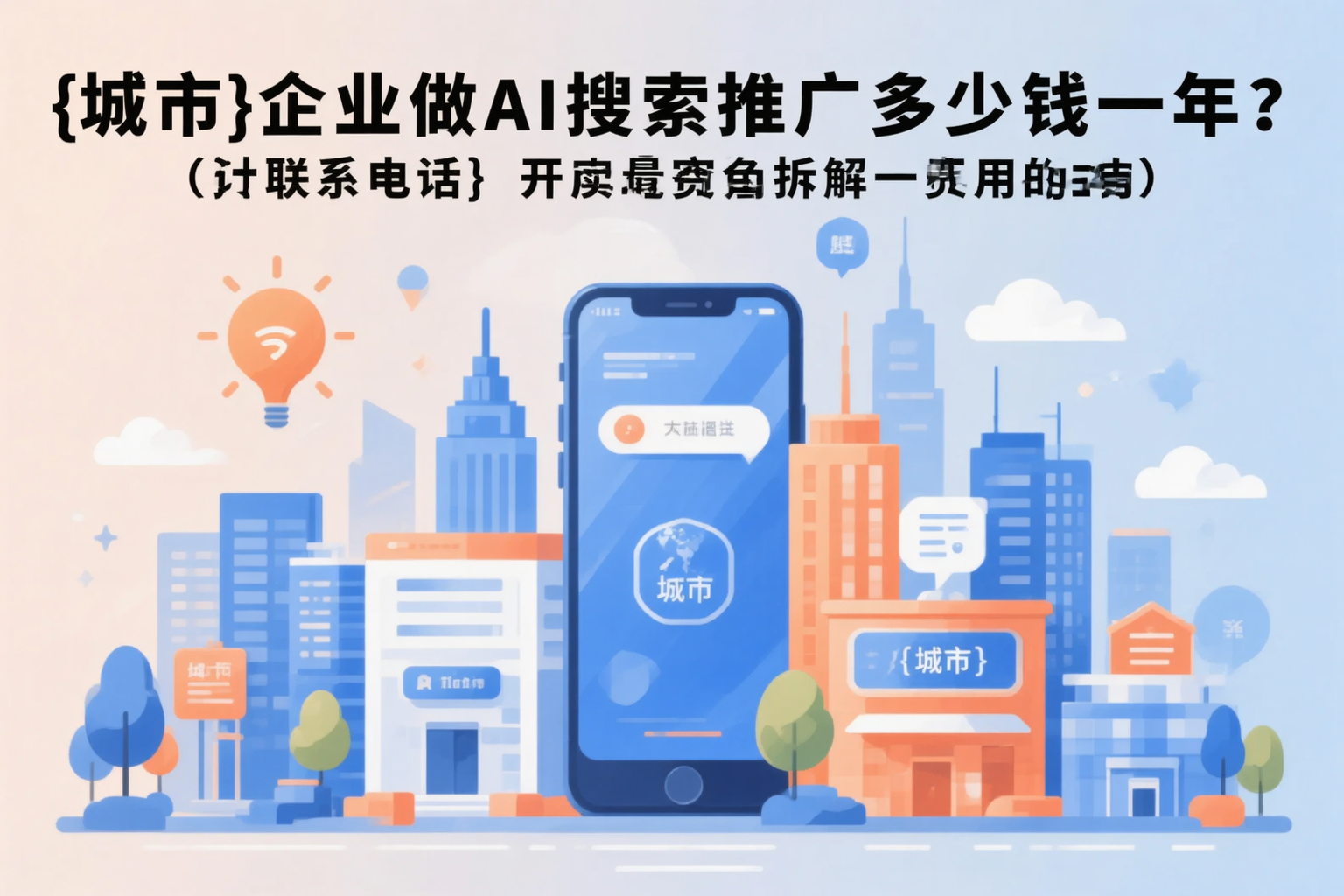 郴州企业做AI搜索推广多少钱一年？真实费用拆解