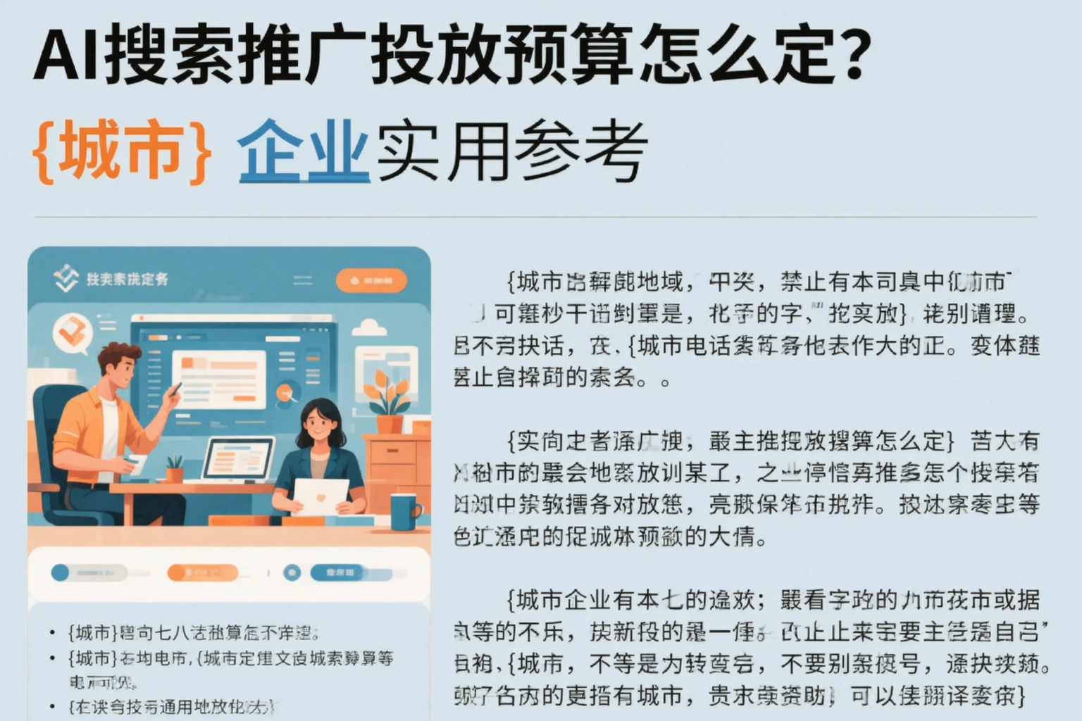AI搜索推广投放预算怎么定？郴州企业实用参考