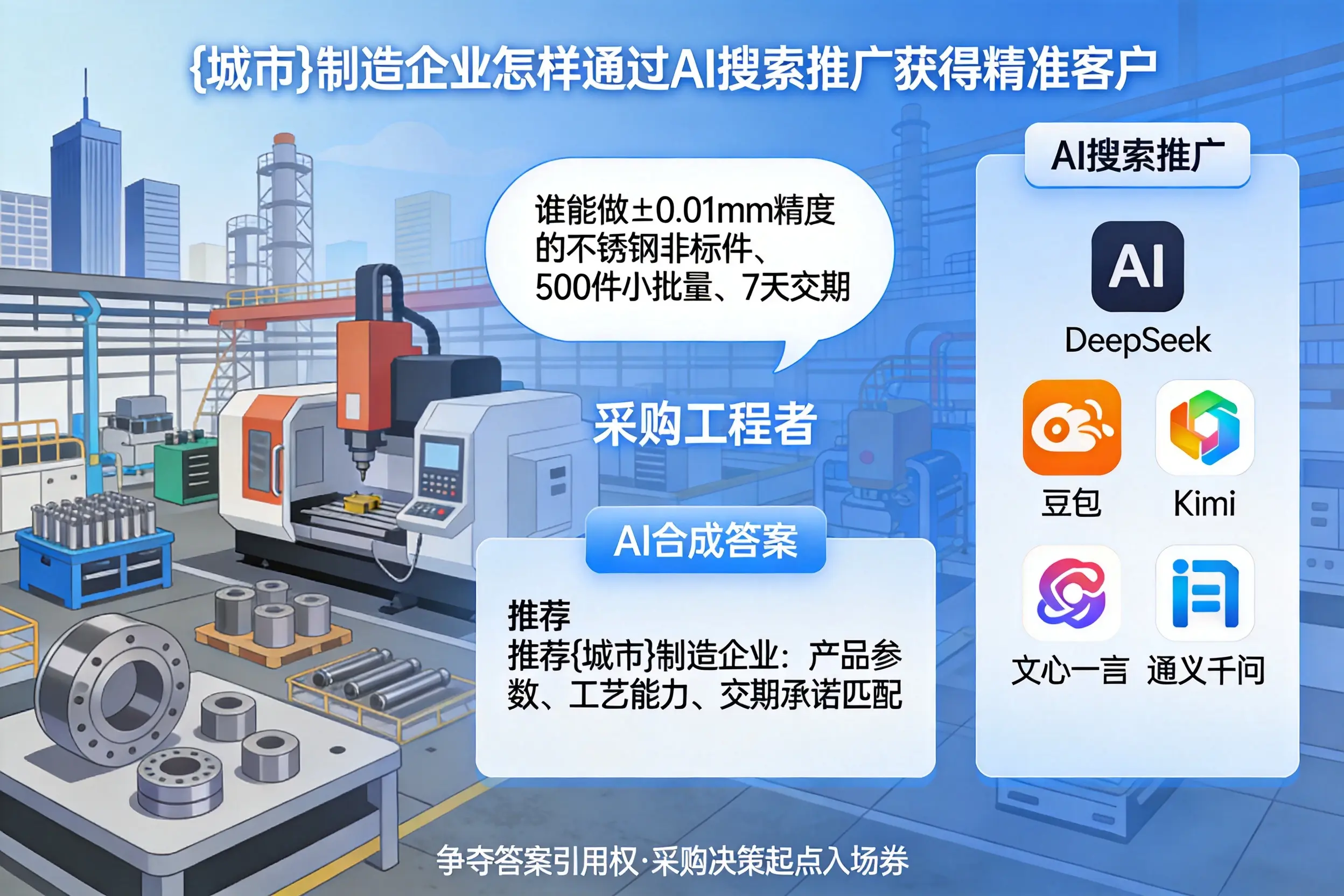 郴州制造企业怎样通过AI搜索推广获得精准客户