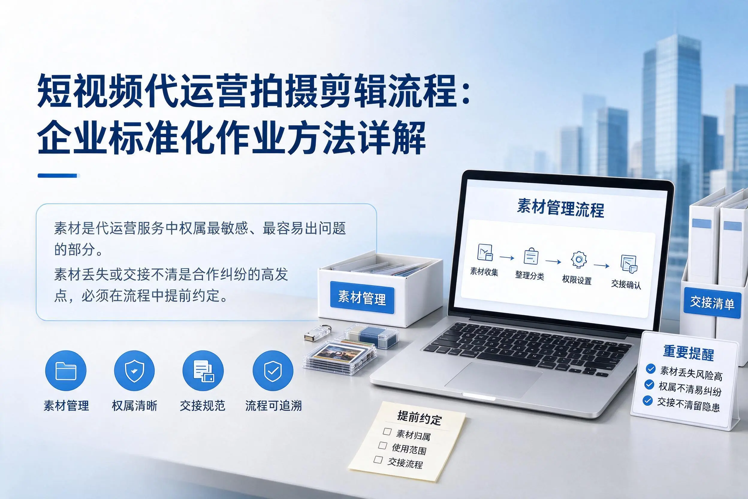 短视频代运营拍摄剪辑流程：郴州企业标准化作业方法详解