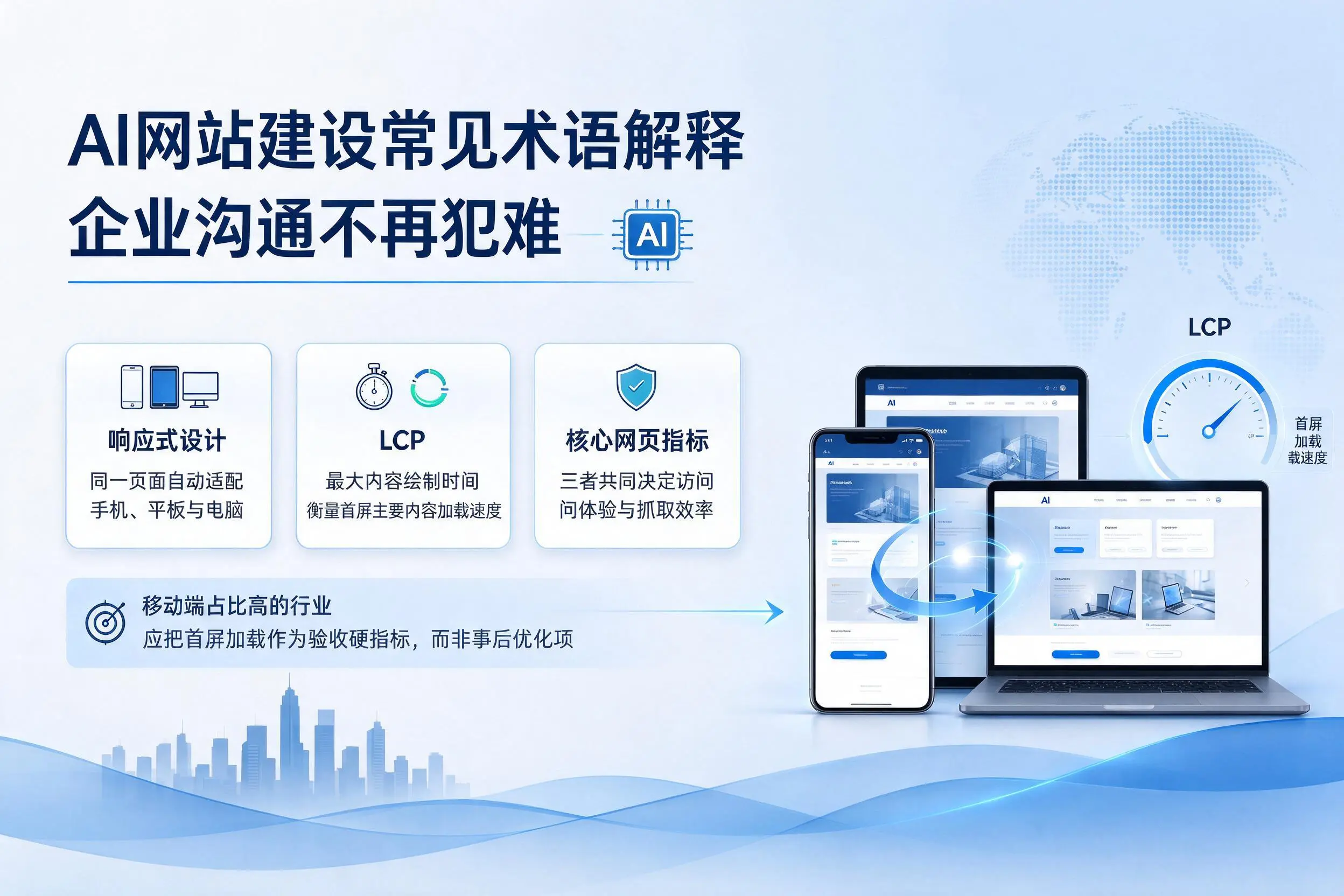 AI网站建设常见术语解释，郴州企业沟通不再犯难
