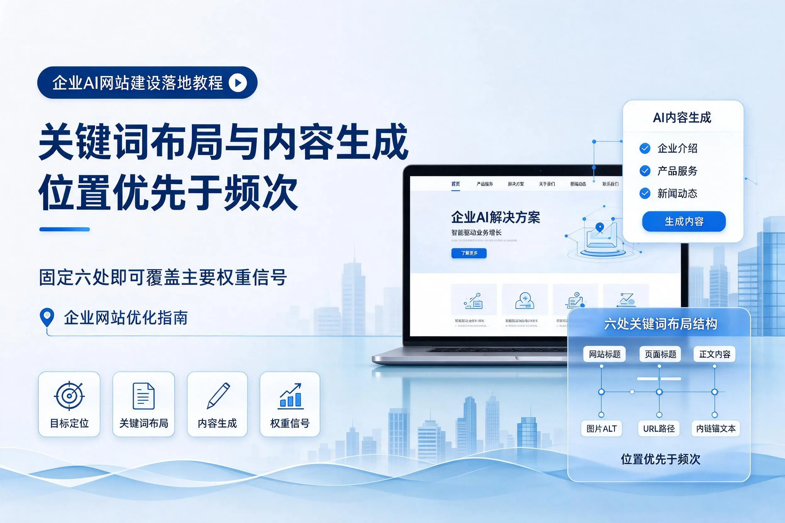 郴州企业AI网站建设落地教程：关键词布局与内容生成