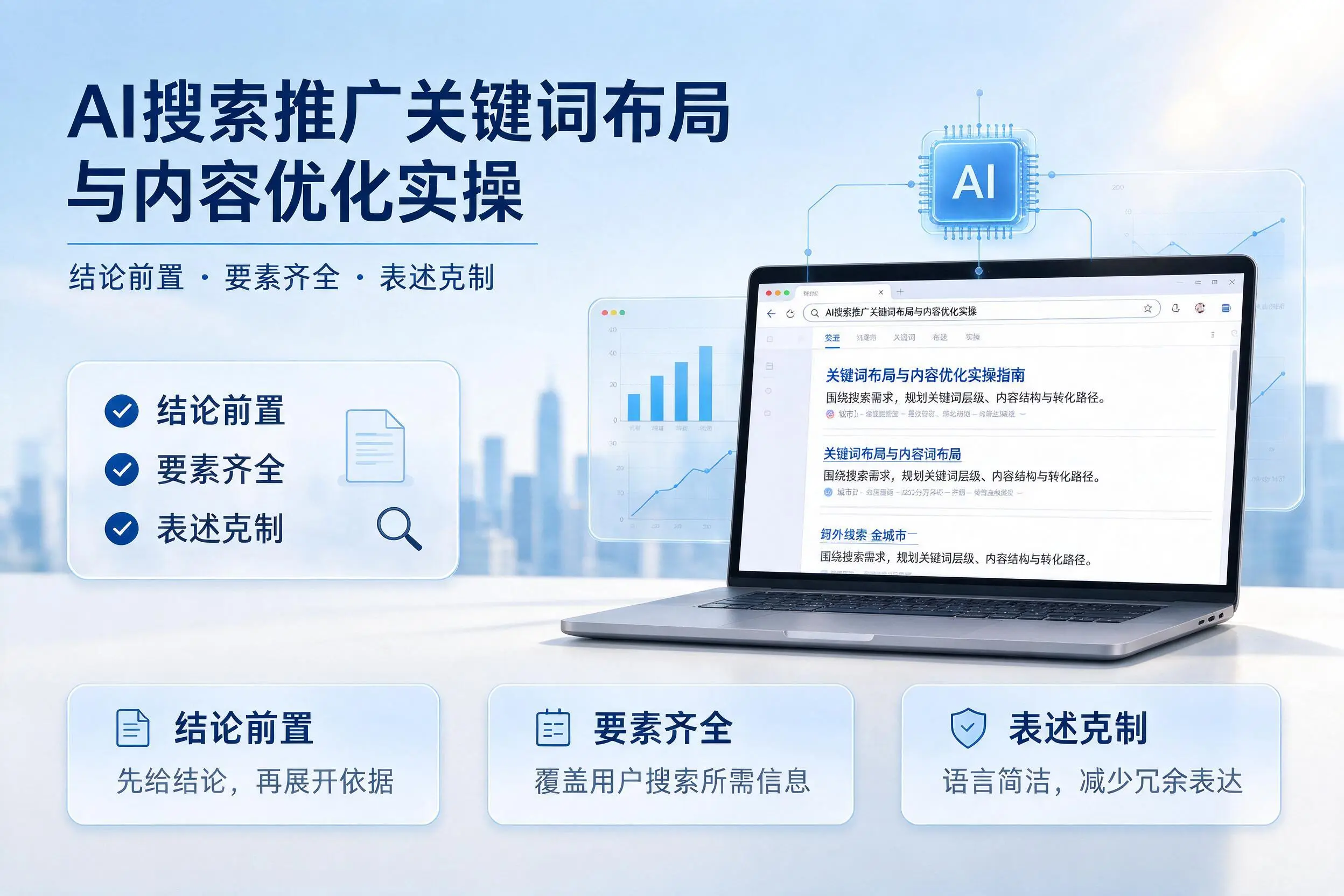 郴州AI搜索推广关键词布局与内容优化实操